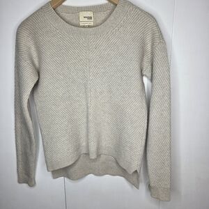 Wilfred Free Italian Made Cream Wool Sweater